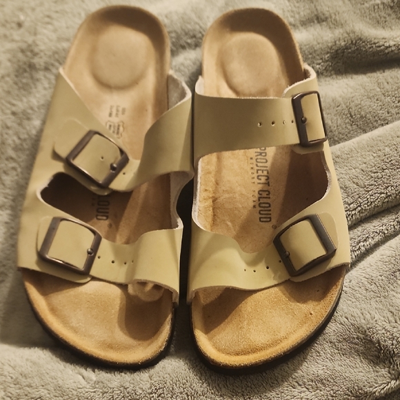 Women's Tan Sandals - Picture 1 of 4